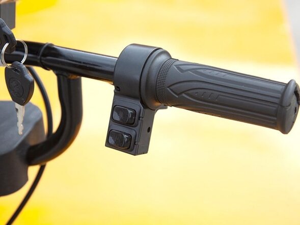 Платформенная электрическая тележка RuTrike ПЛИТА БУКСИР 1200